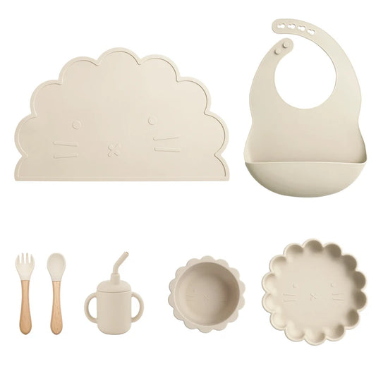 Baby Feeding Tableware Set | 8 Color Options