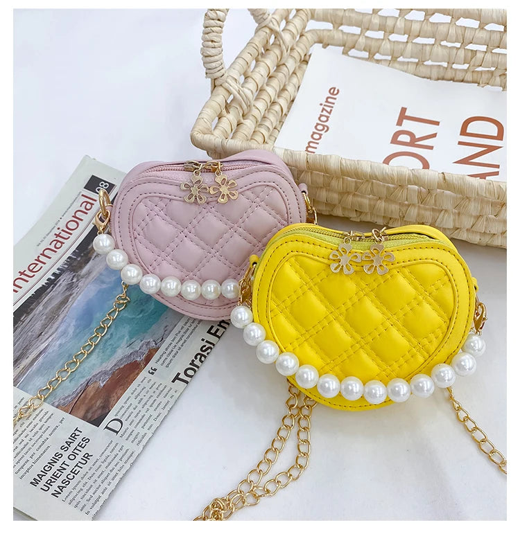 Pearl Handle Mini Shoulder Bag
