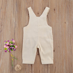 Baby Suspender Pants, Adjustable Loose-Fit Overalls