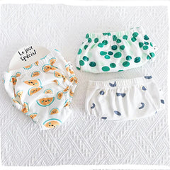 Reusable Cloth Diapers, 3-Pack Washable Training Pants