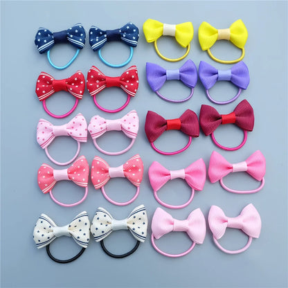 Candy Bow Hair Bands