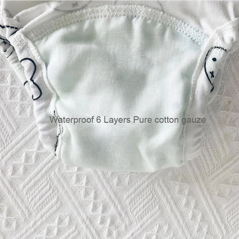 Reusable Cloth Diapers, 3-Pack Washable Training Pants