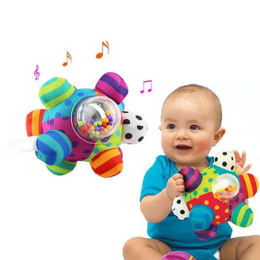 Loud Bell Baby Ball Rattles Toy - PAMU8