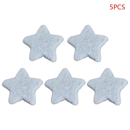 5Pcs Baby Wool Felt Stars Photography Accessories - PAMU8
