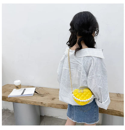 Pearl Handle Mini Shoulder Bag