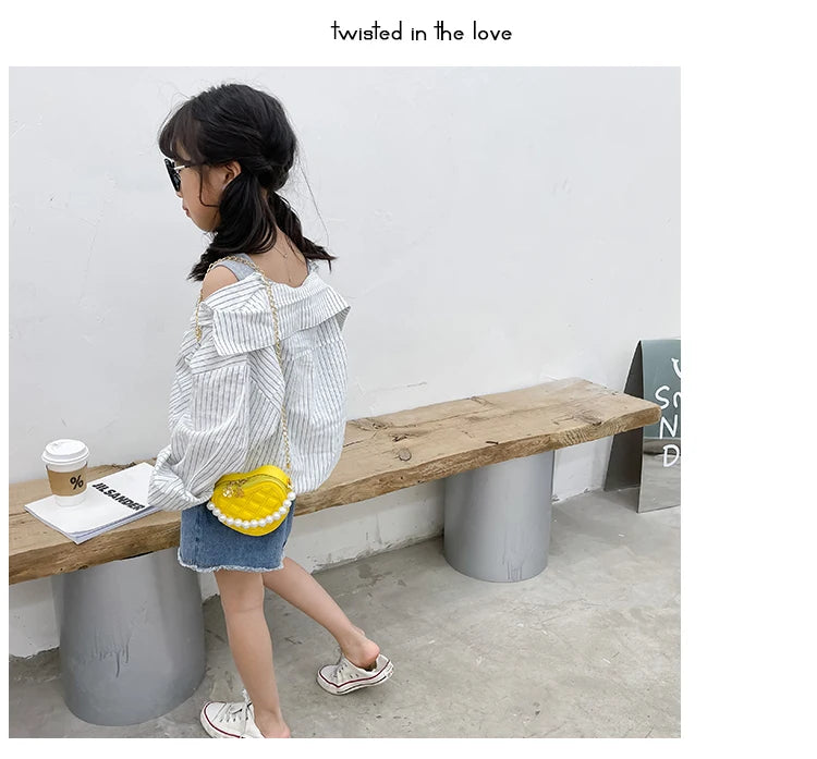 Pearl Handle Mini Shoulder Bag