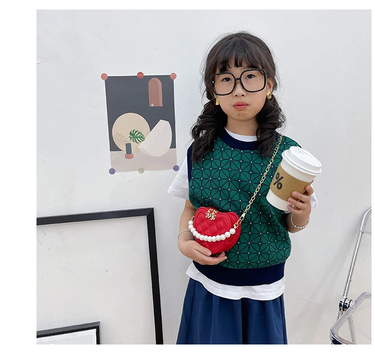 Pearl Handle Mini Shoulder Bag