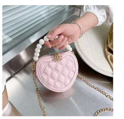 Pearl Handle Mini Shoulder Bag