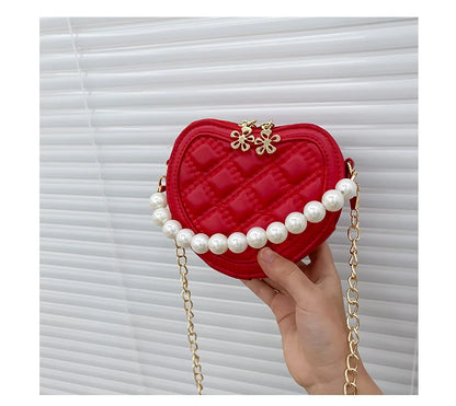 Pearl Handle Mini Shoulder Bag