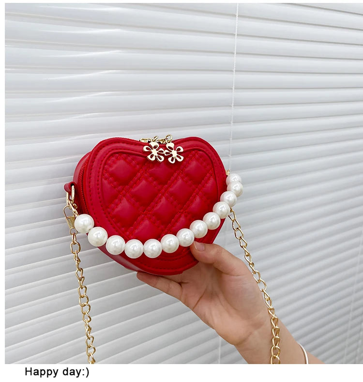 Pearl Handle Mini Shoulder Bag