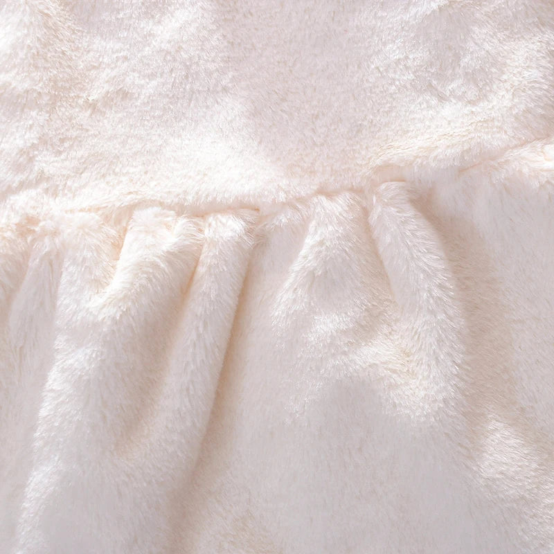 Rabbit Ears Plush Warm Hooded Coat
