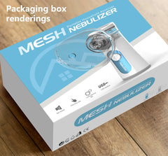 Portable Nebulizer Inhaler: Quiet Mesh Mist for Kids