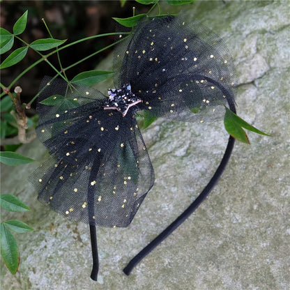 Girls Shiny Bows Hairband