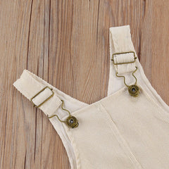Baby Suspender Pants, Adjustable Loose-Fit Overalls