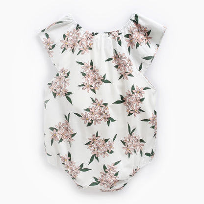 Floral Cotton Girls Bodysuits