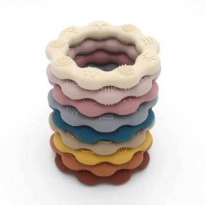 Baby  Food Grade Silicone Newborn Grip Teething Toys - PAMU8