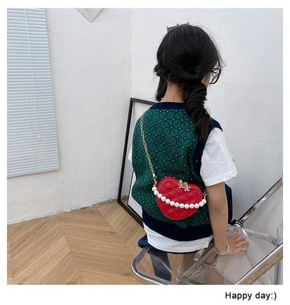 Pearl Handle Mini Shoulder Bag