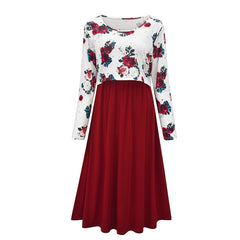 Printed Pregnancy Dress
