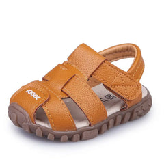 Kids non-slip soft sole closed toe sandals outdoor wear