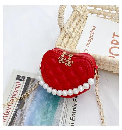 Pearl Handle Mini Shoulder Bag