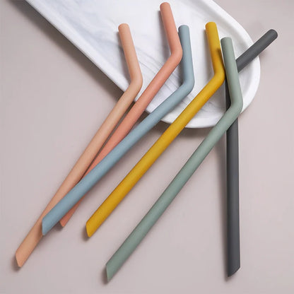 Foldable Silicone Straws For Cup