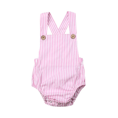 Casual Baby Sleeveless Jumpsuits