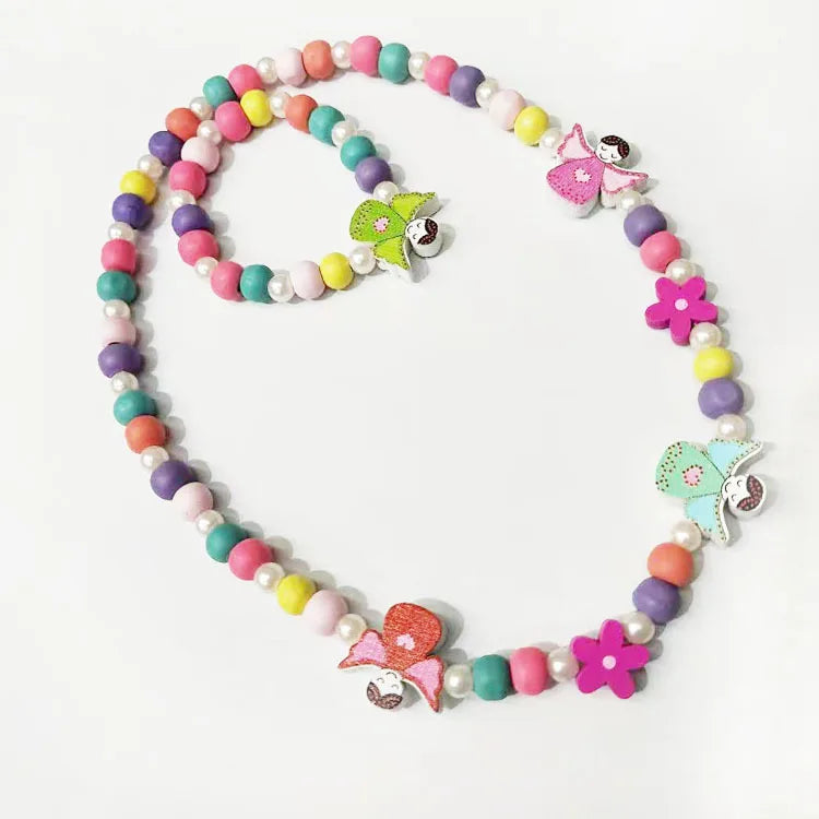 Cute Cartoon Kids Necklace Bracelet Set | PAMU8