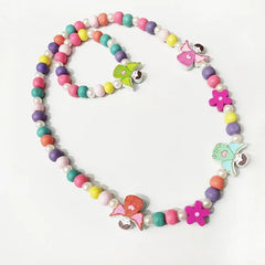 Cute Cartoon Kids Necklace Bracelet Set | PAMU8