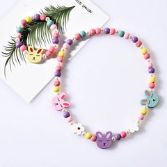Cute Cartoon Kids Necklace Bracelet Set | PAMU8
