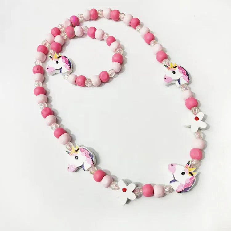 Cute Cartoon Kids Necklace Bracelet Set | PAMU8