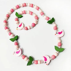 Cute Cartoon Kids Necklace Bracelet Set | PAMU8