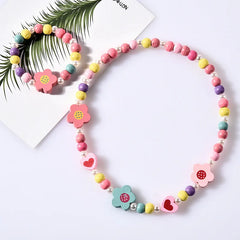Cute Cartoon Kids Necklace Bracelet Set | PAMU8