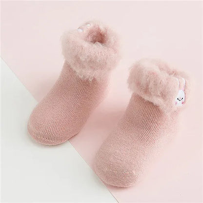 Baby Socks 3D Embroidery Cartoon