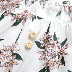Floral Cotton Girls Bodysuits