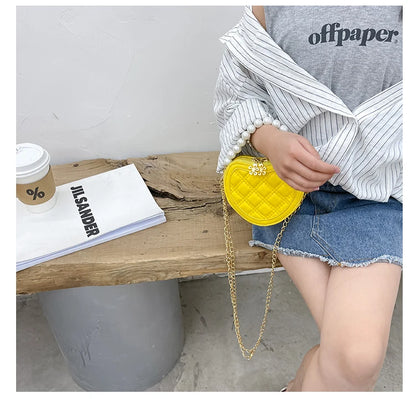 Pearl Handle Mini Shoulder Bag