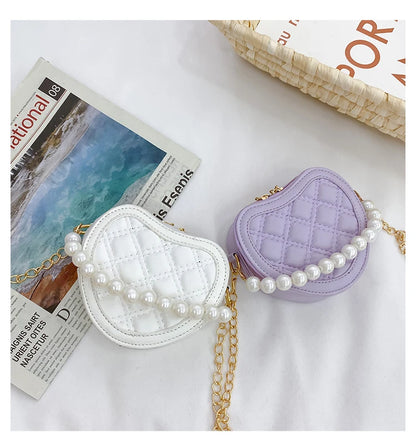 Pearl Handle Mini Shoulder Bag
