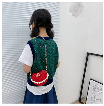 Pearl Handle Mini Shoulder Bag