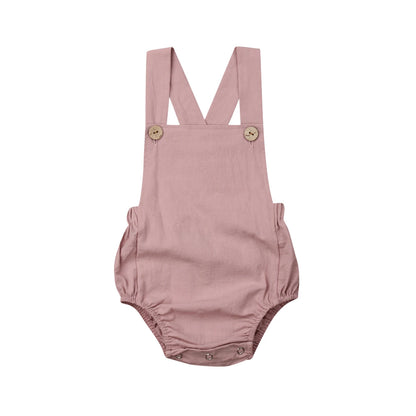 Casual Baby Sleeveless Jumpsuits