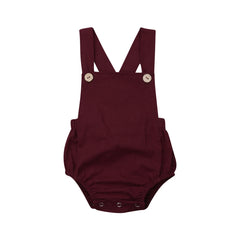 Casual Baby Sleeveless Jumpsuits