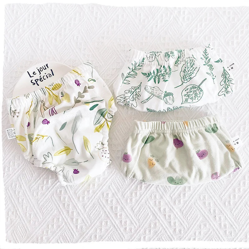 Reusable Cloth Diapers, 3-Pack Washable Training Pants
