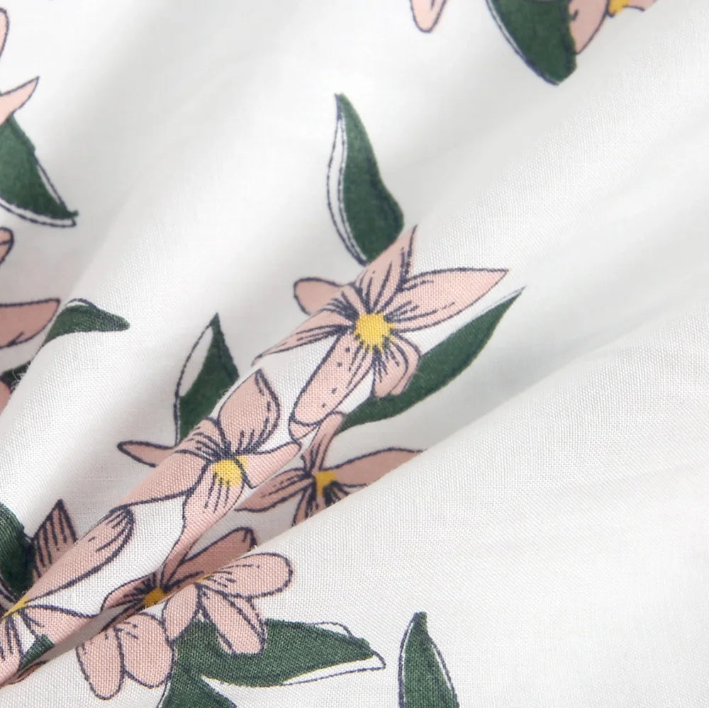 Floral Cotton Girls Bodysuits