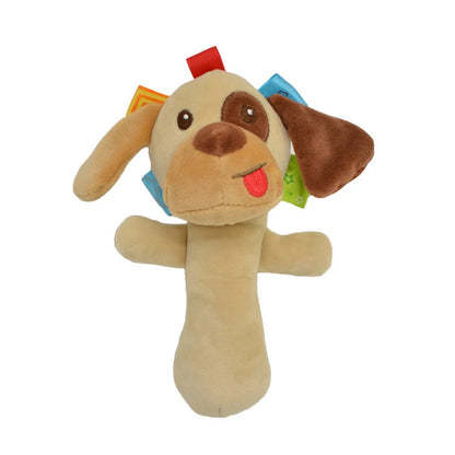 Cartoon Animal Baby Plush Rattle Baby Toy - PAMU8