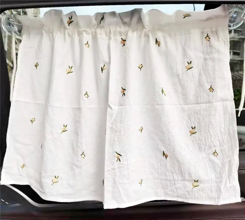 Cute Baby Car Curtain