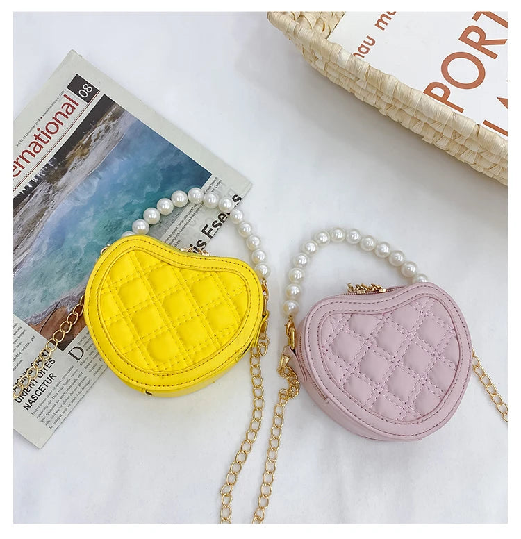 Pearl Handle Mini Shoulder Bag