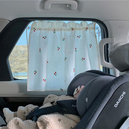 Cute Baby Car Curtain