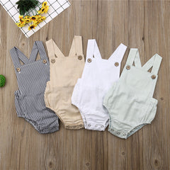 Casual Baby Sleeveless Jumpsuits