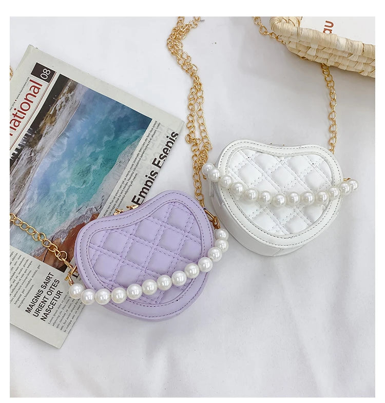 Pearl Handle Mini Shoulder Bag