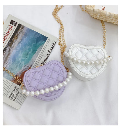 Pearl Handle Mini Shoulder Bag