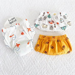 Reusable Cloth Diapers, 3-Pack Washable Training Pants