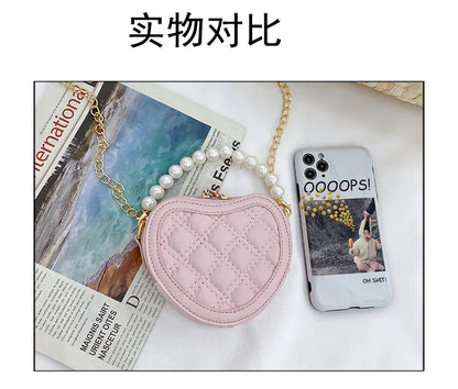 Pearl Handle Mini Shoulder Bag